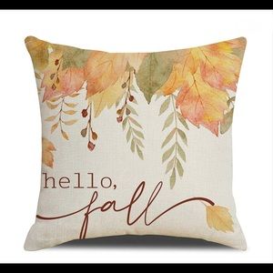 Hello Fall Decorative Pillow Case